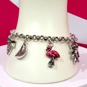BRIGHTON RETIRED FLORIDA 7 CHARM BRACELET NWOT ✨️